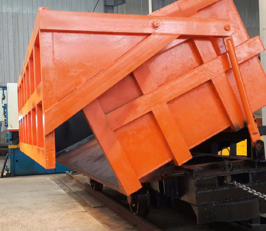 側(cè)翻式礦車在礦山運(yùn)輸中的優(yōu)勢(shì) 側(cè)翻式礦車在礦山運(yùn)輸中的優(yōu)勢(shì)